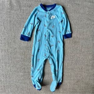Nike footie one piece jumper size 9 months